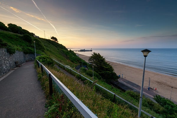 Bournemouth Beach at Sunset