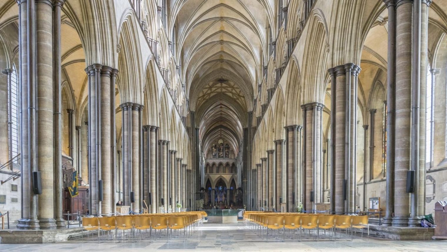 Interior of Salisbury Cathedral