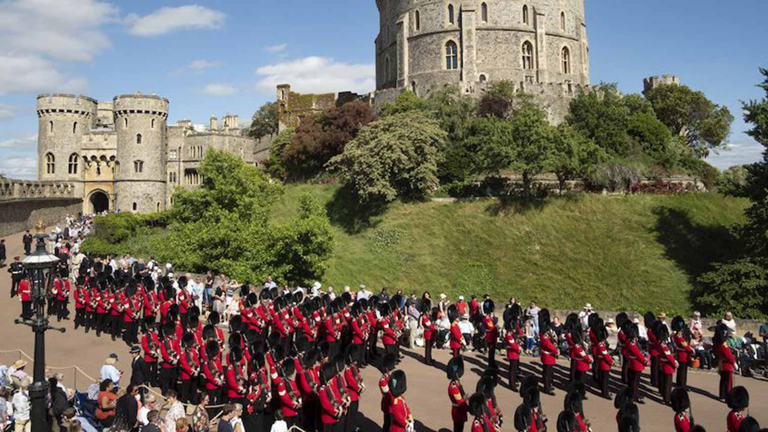 Changing of the Guard at Windsor Castle