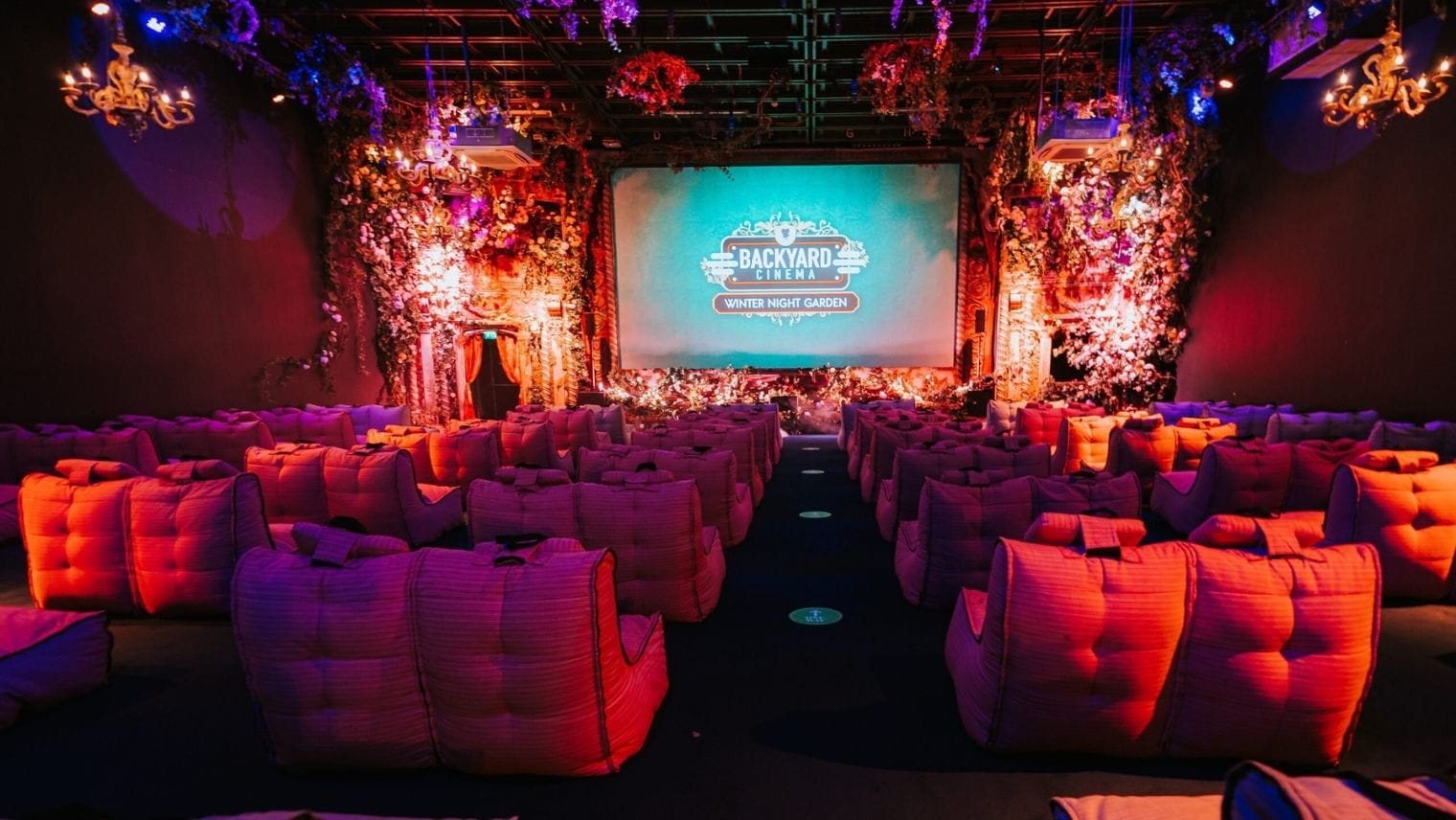 Backyard Cinema's 'Winter Garden', Wandsworth