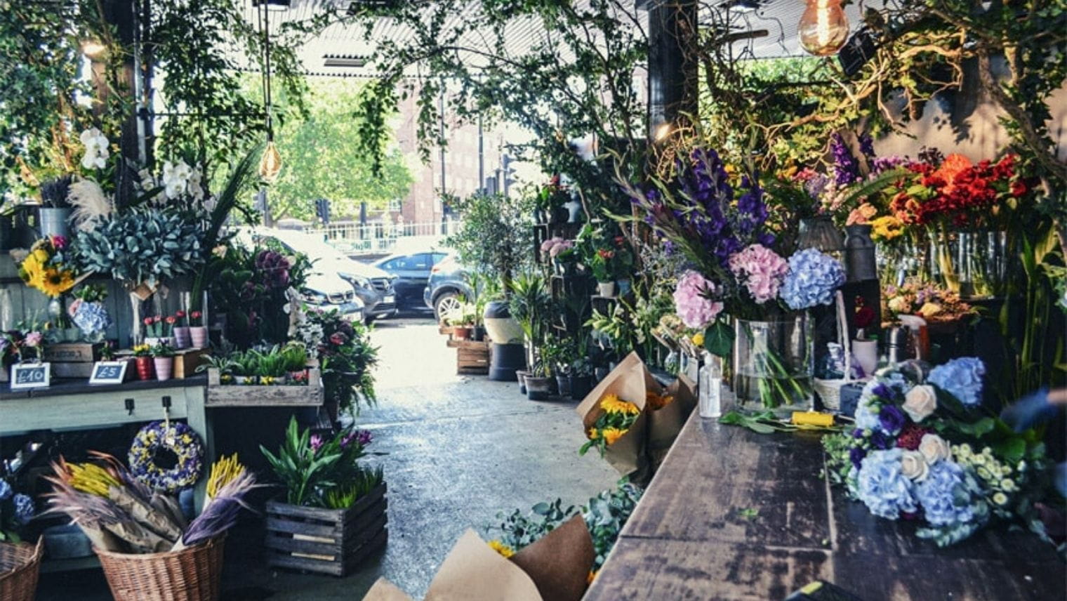 Interior of the Flower Station