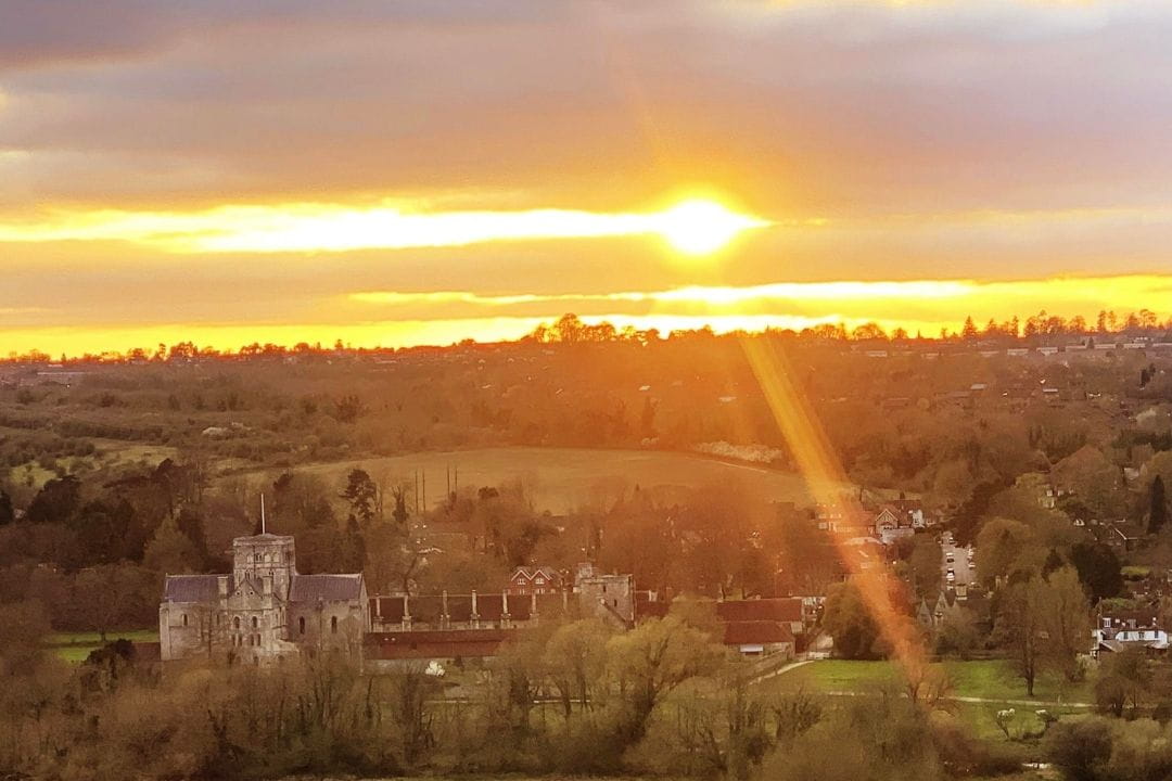 St Catherine's Hill view