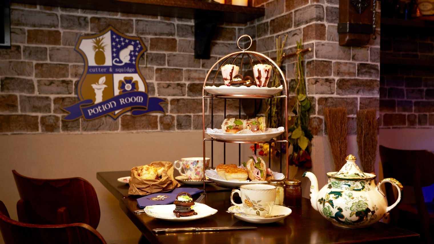 Harry Potter Afternoon Tea, Cutter & Squidge