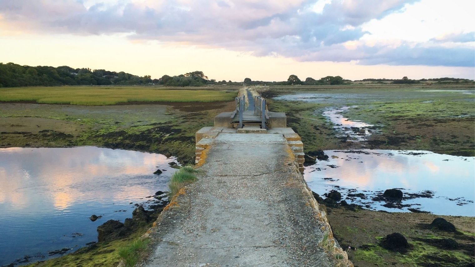 Causeway near St Helen's Duver