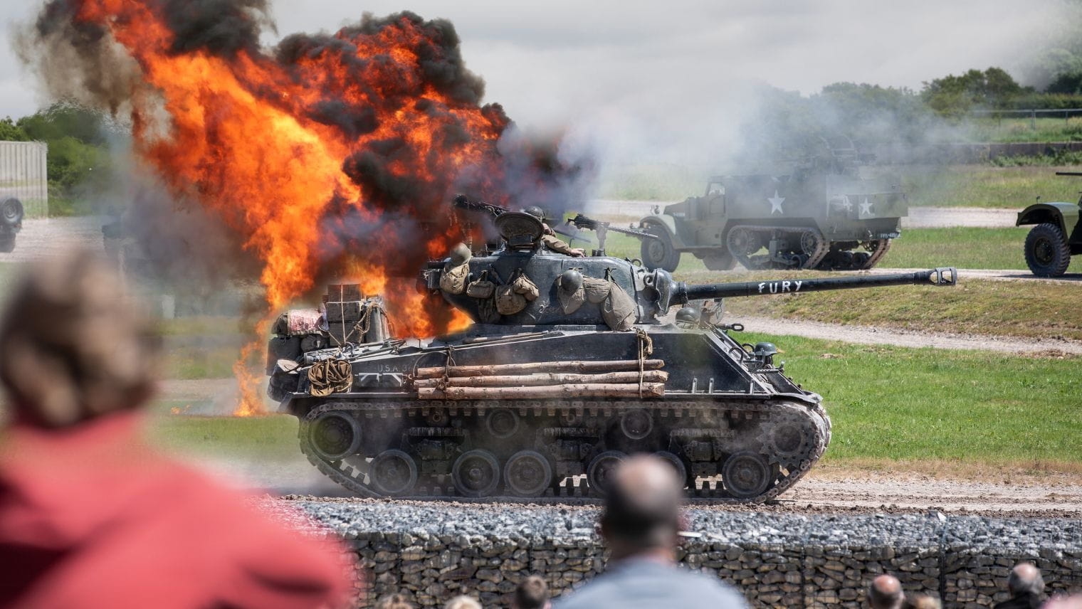 Tanks In Action image courtesy of The Tank Museum