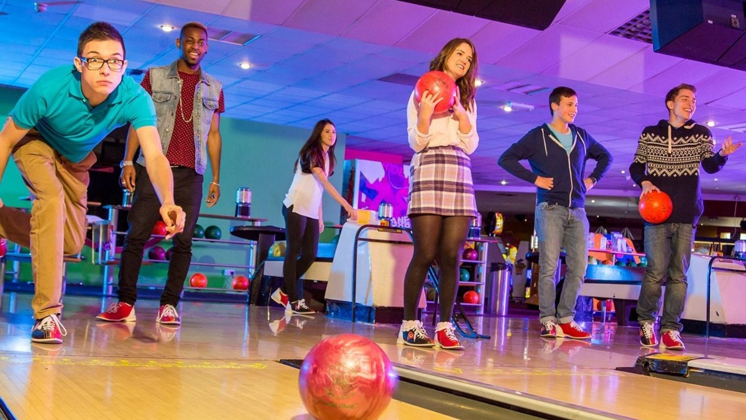 Bowlers at Tenpin Exeter
