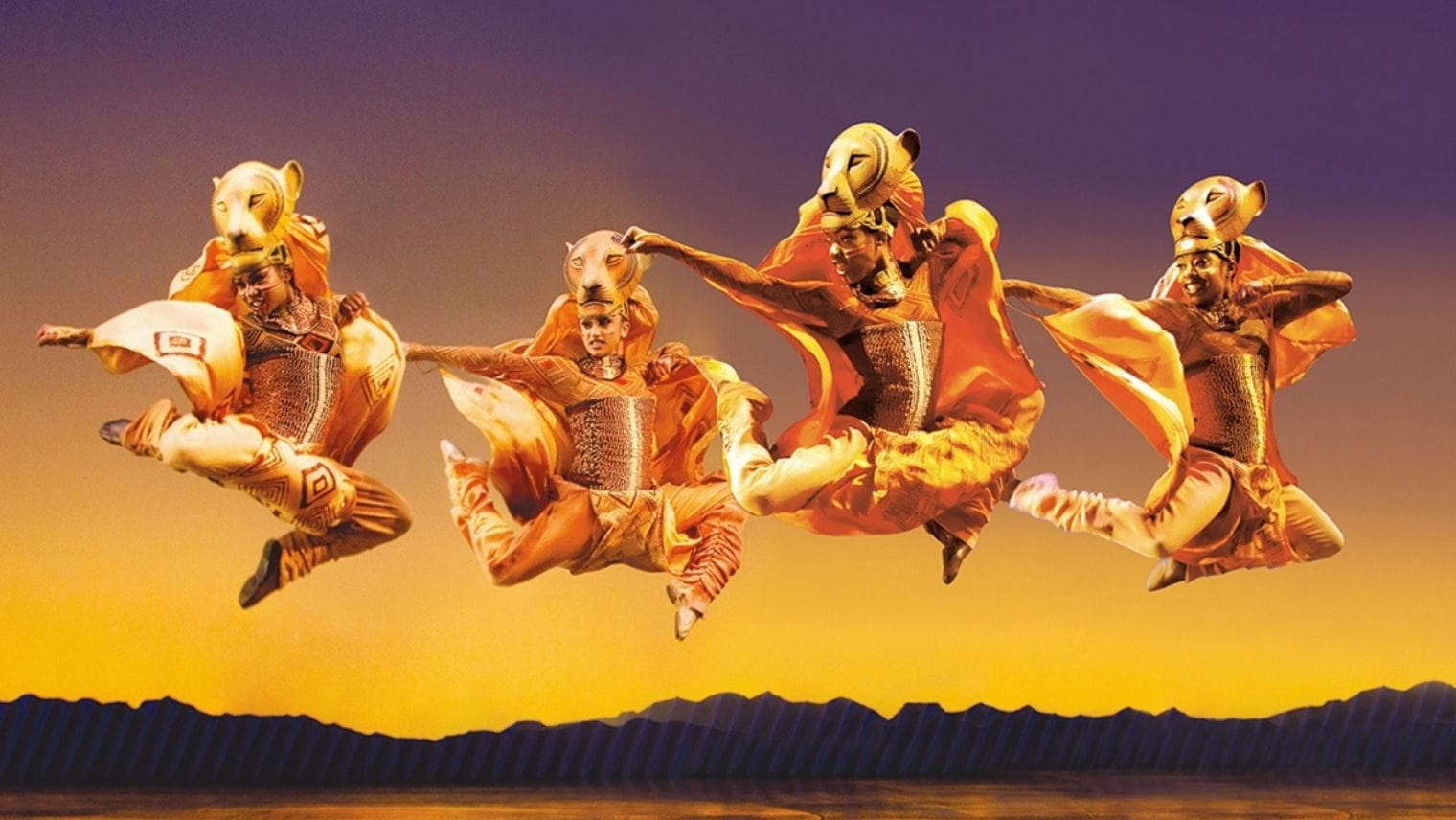 Production photo from The Lion King