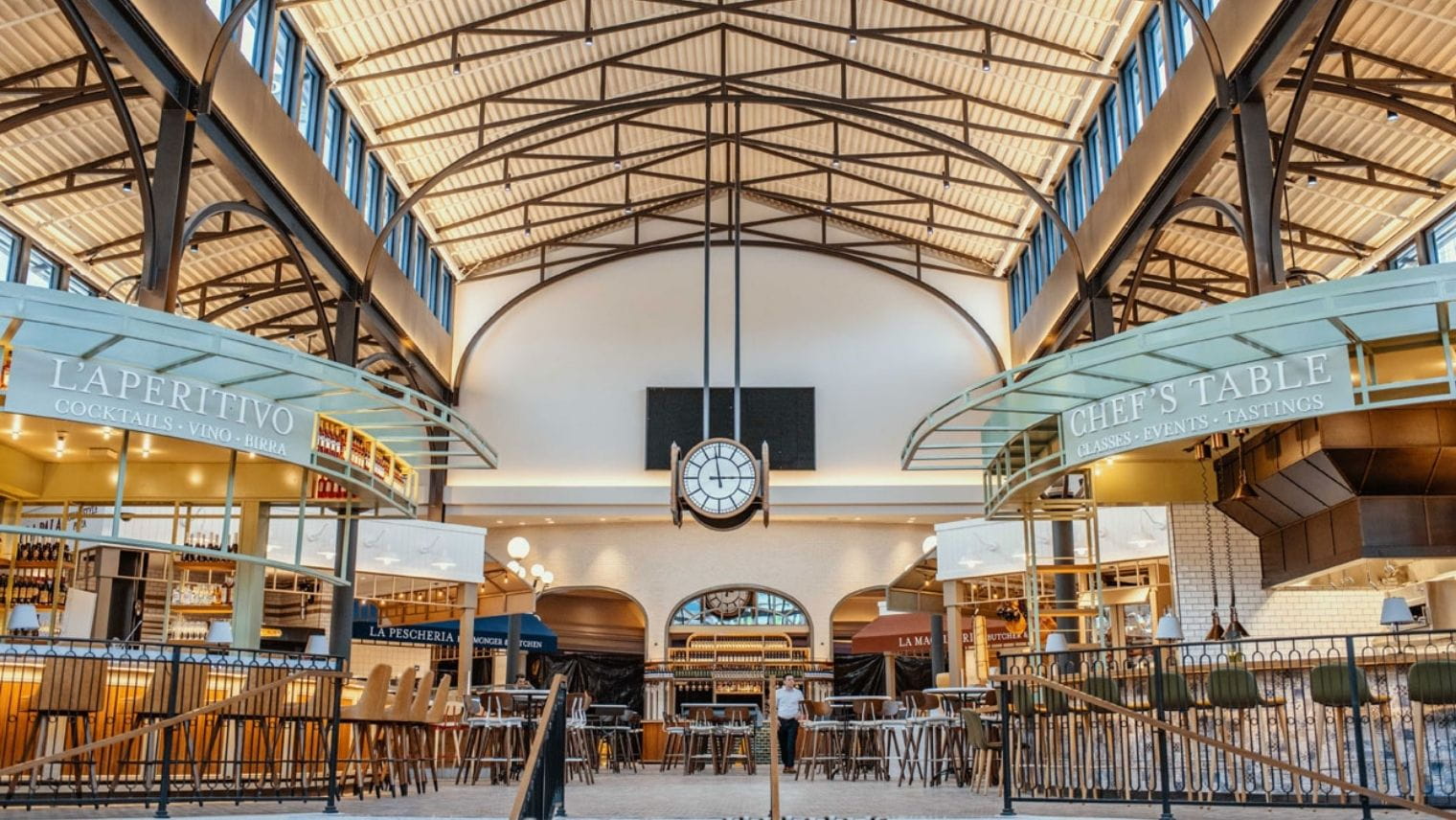 Food outlets at Eataly